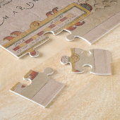Kaart van Drake's Circumnavigation van het Wereldb Legpuzzel (Zijkant)
