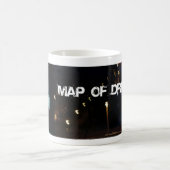 "Kaart van dromen" Koffiemok (Center)