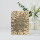  kaart van Dublin Ierland (1797) (Staand voorkant)