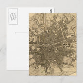  kaart van Dublin Ierland (1797) (Voorkant / Achterkant)