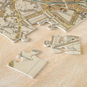  kaart van Dublin Ierland (1914) Legpuzzel (Zijkant)