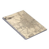 Kaart van Dublin, Ierland Notitieboek (Rechterzijde)