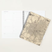 Kaart van Dublin, Ierland Planner (Display)