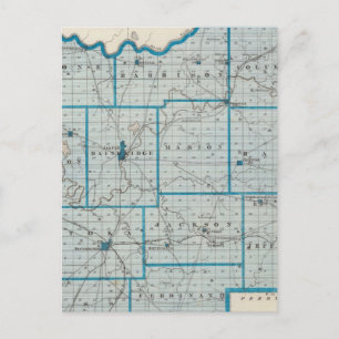 Kaart van Dubois County