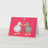 Kaart van Ducky Love Valentijns (Voorkant)