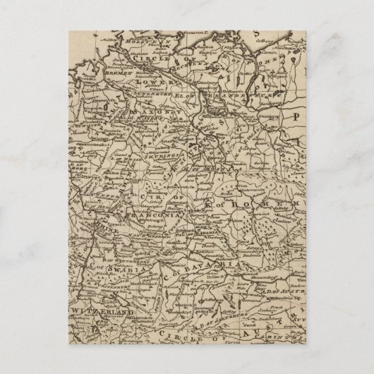 Kaart van Duitsland (Voorkant)