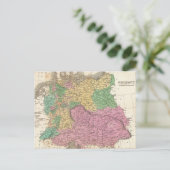 kaart van Duitsland (1827) (Staand voorkant)