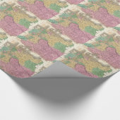  kaart van Duitsland (1827) Cadeaupapier (Hoek)