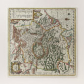  kaart van Duitsland Legpuzzel (Horizontaal)