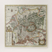  kaart van Duitsland Legpuzzel (Verticaal)