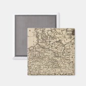 Kaart van Duitsland Magneet (Voorkant / Achterkant)