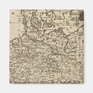 Kaart van Duitsland Magneet