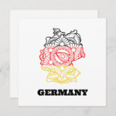 Kaart van Duitsland Mandala (Voorkant / Achterkant)