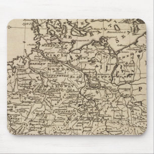 Kaart van Duitsland Muismat