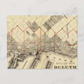 Kaart van Duluth en Suburbs (Voorkant)