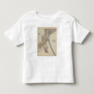 Kaart van Duluth, St. Louis County, Minnesota Kinder Shirts