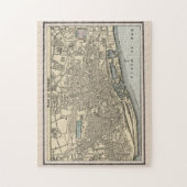  kaart van Dundee Scotland (1901) Legpuzzel (Verticaal)