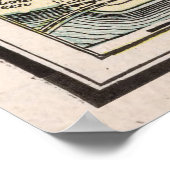  kaart van Dundee Scotland (1901) Poster (Hoek)