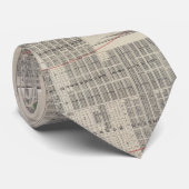  kaart van Edmonton Canada (1912) Stropdas (Opgerold)