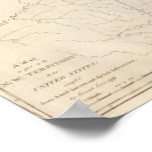 Kaart van een deel van het noordwestelijke gebied poster (Hoek)