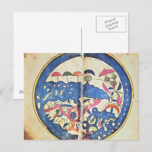 Kaart van Egypte, 1348 (Voorkant / Achterkant)