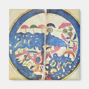 Kaart van Egypte, 1348 Magneet