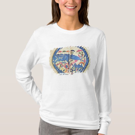 Kaart van Egypte, 1348 T-shirt (Voorkant)