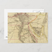  kaart van Egypte (1832) (Voorkant / Achterkant)