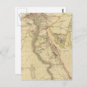  kaart van Egypte (1832) (Voorkant / Achterkant)