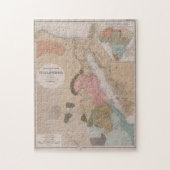  kaart van Egypte (1856) Legpuzzel (Verticaal)