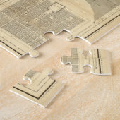 kaart van El Salvador (1858) Legpuzzel (Zijkant)