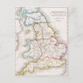 Kaart van Engeland | Britannia Antiqua (Voorkant)