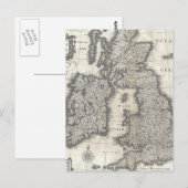  kaart van Engeland en Ierland (1631) (Voorkant / Achterkant)