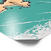 Kaart van Engeland  graafschappen Foto Afdruk (Hoek)