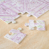  kaart van Englewood & Grove City FL (1956) Legpuzzel (Zijkant)