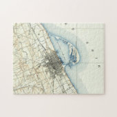  kaart van Erie Pennsylvania (1899) Legpuzzel (Horizontaal)