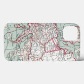 KAART VAN EUROPA, 12e EEUW Case-Mate iPhone Case (Achterkant (horizontaal))
