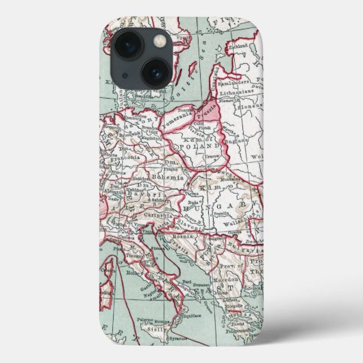KAART VAN EUROPA, 12e EEUW Case-Mate iPhone Case (Achterkant)