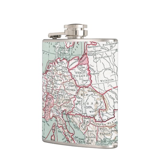 KAART VAN EUROPA, 12e EEUW Heupfles (Links)