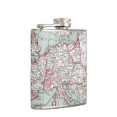 KAART VAN EUROPA, 12e EEUW Heupfles (Rechts)