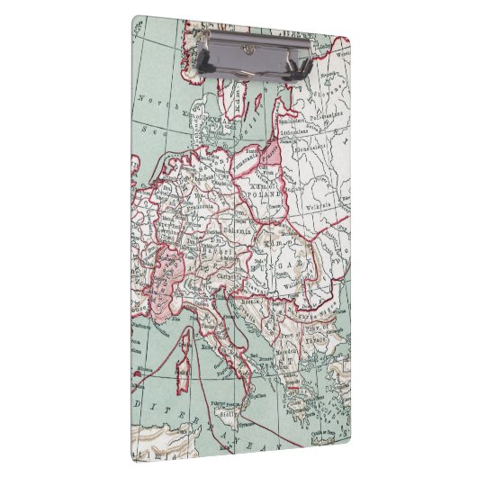 KAART VAN EUROPA, 12e EEUW Klembord (Rechts)