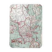 KAART VAN EUROPA, 12e EEUW Magneet (Verticaal)