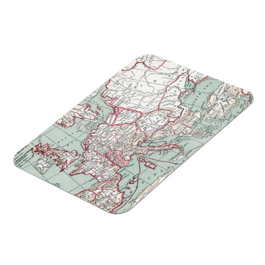 KAART VAN EUROPA, 12e EEUW Magneet (Linkerzijde)