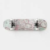 KAART VAN EUROPA, 12e EEUW Persoonlijk Skateboard (Horizontaal)
