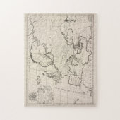 kaart van Europa (1700) Legpuzzel (Verticaal)