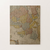 Kaart van Europa | 1700 Legpuzzel (Verticaal)