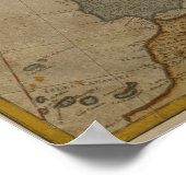 Kaart van Europa | 1700 Poster (Hoek)