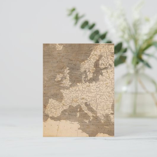  kaart van Europa (1804) (Staand voorkant)