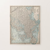 kaart van Europa (1893) Legpuzzel (Verticaal)