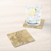 Kaart van Europa 2 Kartonnen Onderzetters (Insitu)